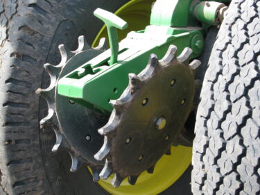 copperhead furrow cruiser installed on planter