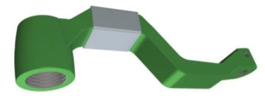 Gauge Wheel Arm Clip